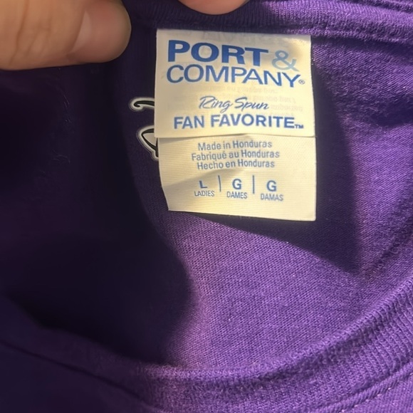 Disney Themed LILO & Stitch Purple T Shirt L - Picture 4 of 5